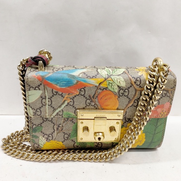 GUCCI - Padlock Gg Supreme Shoulder Bag R1.259 - Picture 1 of 1
